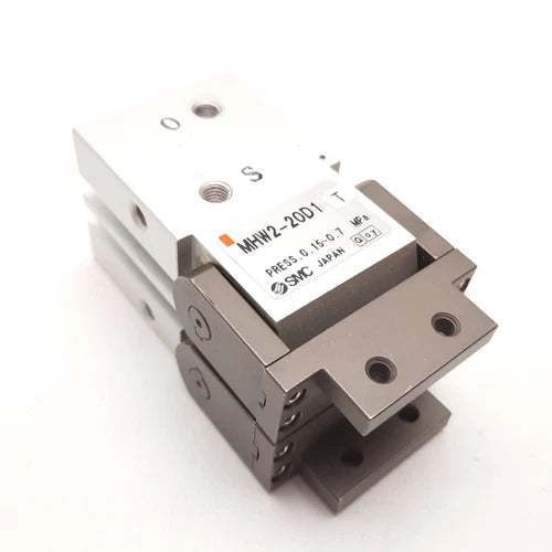 SMC MHW2-20D1 2-Finger Angular Air Gripper Rack & Pinion 180¡ã, 20mm Bore, 0.30Nm