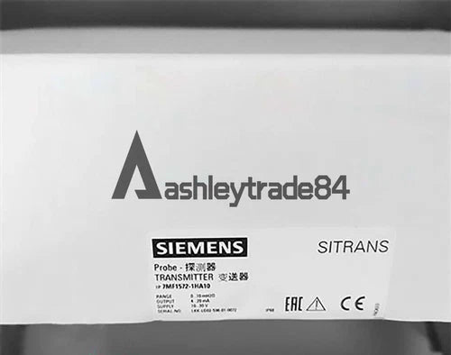 ONE NEW SIEMENS measuring transducer 7MF1572-1HA10 7MF15721HA10