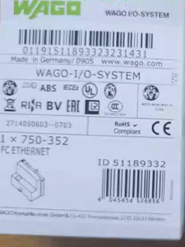 New In Box WAGO 750-352 Module