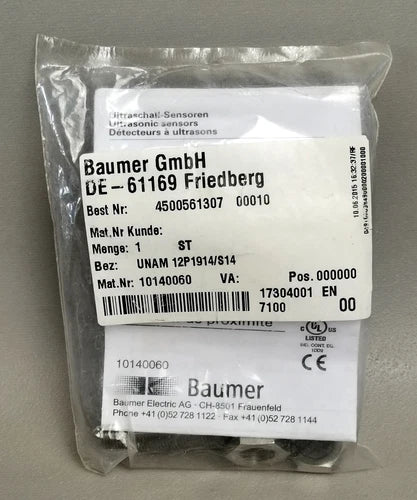Baumer UNAM 12P1914/S14 NEU
