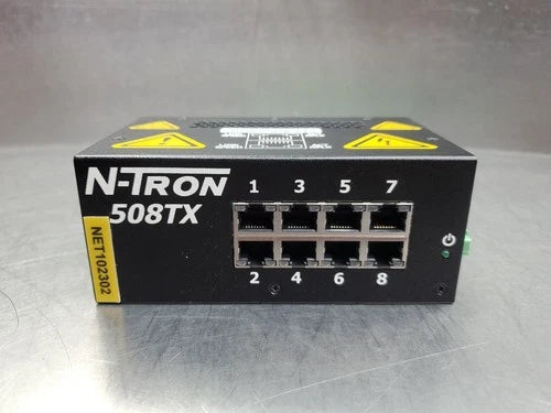 N-Tron 508TX-A 8-Port Ethernet Switch, 10-30V, 1A.                         3C-23