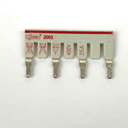 Wago 2002-477 Schachtelbr¨¹cker 1-3-5-7, lichtgrau (25Stk.), unused