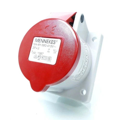 Mennekes CEE-Anbausteckdose 16A-6h IP44 380-415V~ | 1387