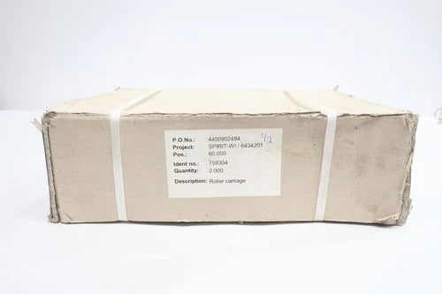 Rexroth R18536322X RWD-065-FLS-C3-P-2 Roller Runner Block