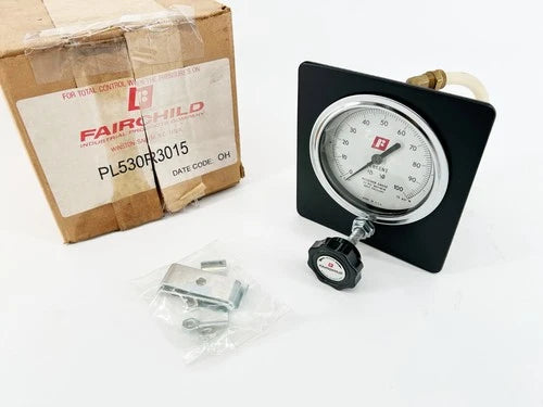 New Fairchild PL530R3015 Pressure Regulator Indicating Station