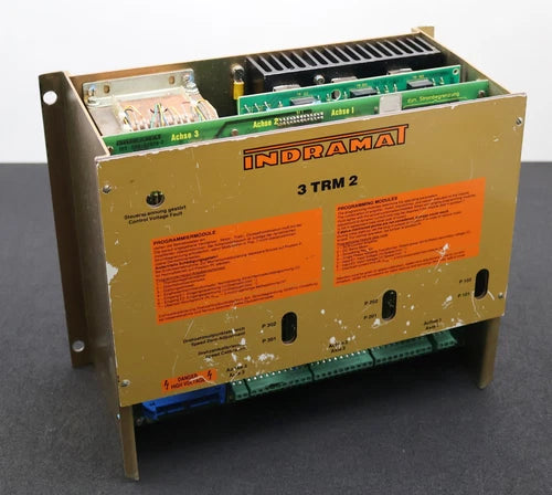 Indramat Control Amplifier 3TRM2-G11-W0 + ZE5/086-087-086 215971 Used