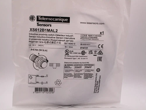 1pc Original Schneider XS612B1MAL2 One-year warranty Fast Shiping