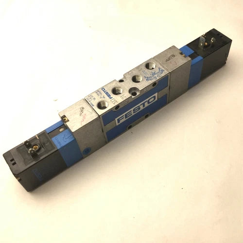 Festo MVH-5/3G-1/8-B Solenoid Valve, 20.4-26.4VDC, 3-Position 5-Port
