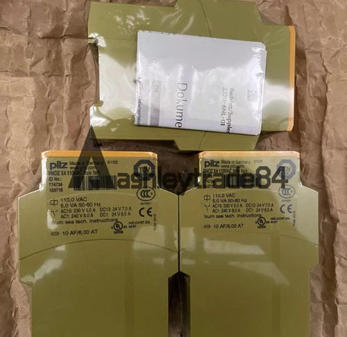 1PC New PILZ PNOZ X4 110VAC 3n/o 1n/c 774734 Safety Relay