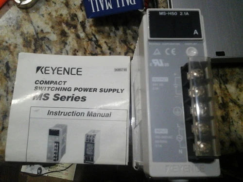 NEW OTHER, KEYENCE MS-H50 POWER SUPPLY, 24V DC, 2.1 AMP, 100-240V AC INPUT.