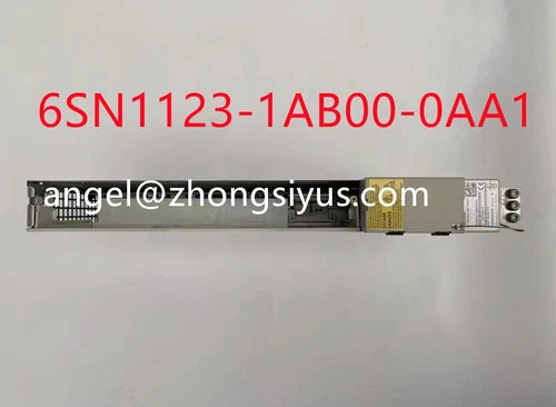 6SN1123-1AB00-0AA1 used SIMODRIVE 611 power module, 2-axis, 15 A DHL or Fedex