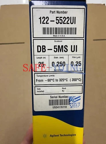 1PIECE NEW AGILENT GAS CHROMATOGRAPHIC COLUMN 122-5532UI DB-5MSUI