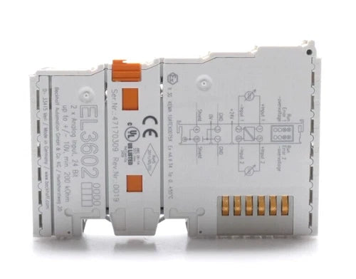 Beckhoff EtherCAT-Klemme , 2-Kanal-Analog-Eingang | EL3602