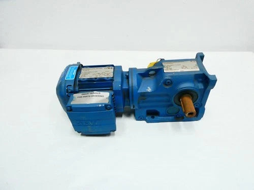 Sew Eurodrive K37DRS7184 Gearmotor 57rpm 1/2hp 1in 230/460v-ac