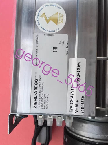 1PCS ZIEHL-ABEGG cross-flow fan QK08A-2EM.70.CH New fedex or DHL