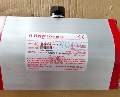 1PCS BRAY PNEUMATIC ACTUATOR 92-1600-11300-532 NEW