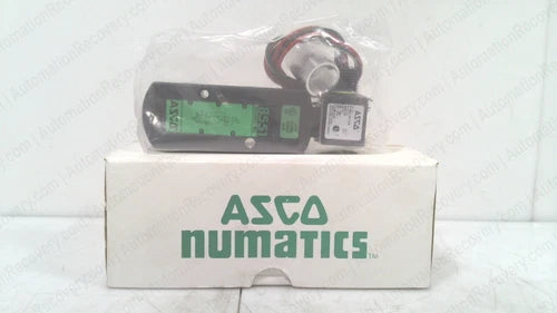 ASCO WT8551A017MS 4-WAY ALUMINUM SOLENOID VALVE, NEW #331794