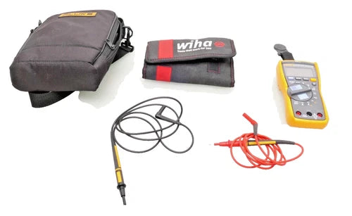 Fluke 117 TRUE RMS MULTIMETER inkl. 2xTL175 + Tasche & Wiha Spannungspr¨¹fset