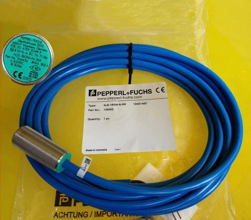 New For PEPPERL+FUCHS P+F NJ5-18GM-N-5M Switch Proximity Sensor