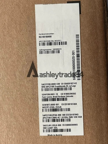 1PCS NEW B&R APC2100 CONTROL SYSTEM 5V5001000000Z0-001