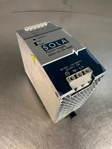 Sola SDN 10-24-100C POWER SUPPLY 100-240V ~3.5A 3.5A 50/60Hz (4D-37)