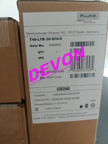 Fluke T40-LTB-30-SF0-0 thermometer