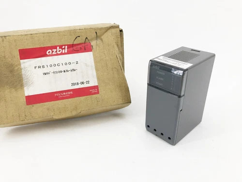 Novo Azbil FRS100C100-2 controlador multi-queimador rel¨¦ de chama 100VAC 7W Max