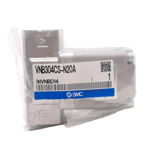 SMC VNB304CS-N20A Process Valve, 2-Way NC, 1.0MPa, ?14mm Orifice, 3/4in NPT