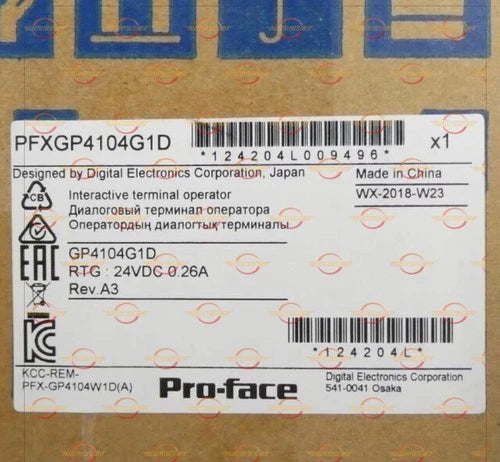 1PCS New Pro-face Proface PFXGP4104G1D Touch Screen