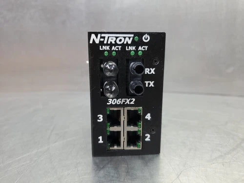 N-TRON 306FX2-N-ST 10-30V 0.5A SWITCH BLOCK.                                3D-6