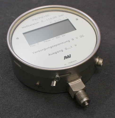 AMV Digitales Pr¨¹fdruckmessger?t - PM/PIE100 - Messbereich 0-110bar  Pmax 300bar