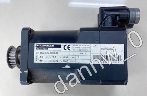 1PC Used KOLLMORGEN 6SM 37M-6000-09 SERVO MOTOR