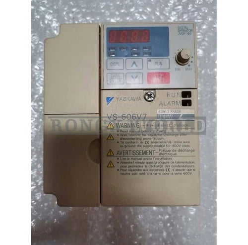 1x used Yaskawa VS-606V7 CIMR-V7AT40P4 0.4KW 380V