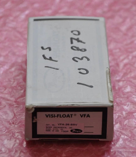 Dwyer Durchflussmesser Visi-Float VFA  Typ: VFA-26-SSV
