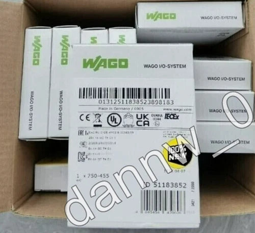 1PC New in box WAGO 750-455 4-Channel Analog Input PLC Module