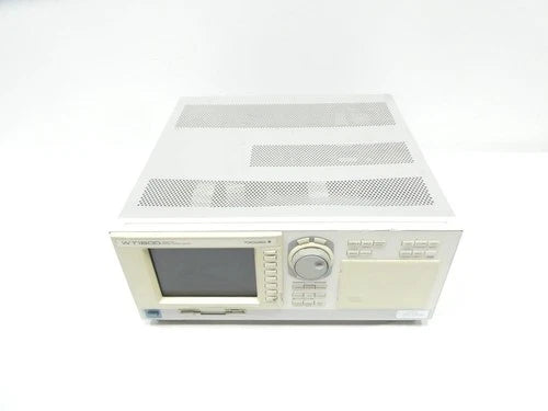 Yokogawa WT1600 760101-20-C1-D/C10/EC/Z Digital Power Meter