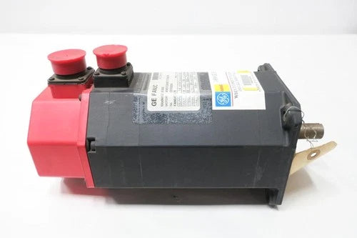 Ge Fanuc A06B-0128-B577/7008-R Servo Motor 3ph 1.4kw 3000rpm 6nm 114v-ac