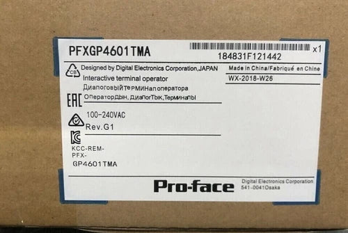 PFXGP4601TMA NEW PROFACE PFXGP4601TMA Pro Face Touch Screen