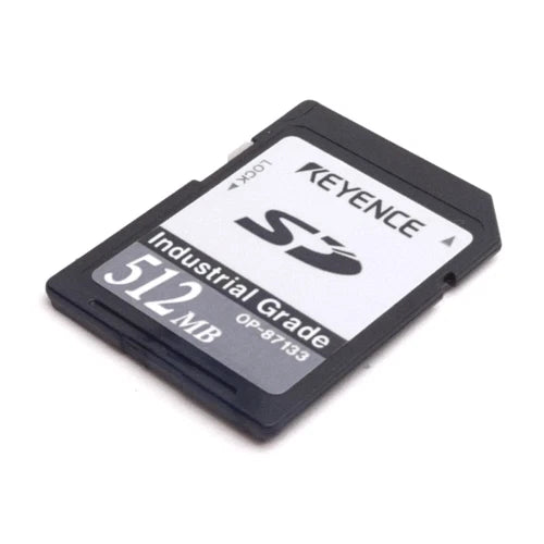 Keyence OP-87133 Industrial Grade SD Memory Card, Capacity: 512MB
