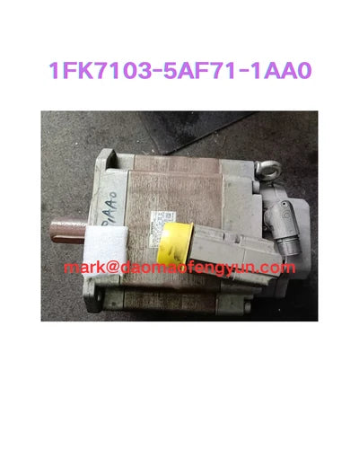 1FK7103-5AF71-1AA0 Used SIMOTICS S synchronous servo motor 1FK7 Compact, 36 Nm