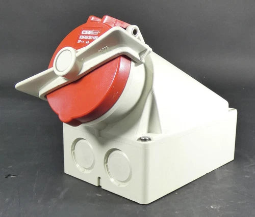 CEEform Wandsteckdose | 63A*-6h/ 380-415V~ | 4 polig