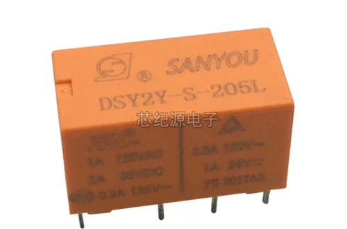 10PCS NEW SANYOU DSY2Y-S-205L DSY2YS205L 5V RELAYS BRAND