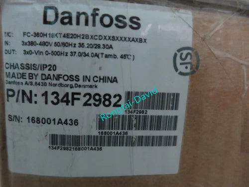 FC-360H18KT4E20H2BXCDXXSXXXXAXBX DANFOSS Inverter Brand New 134F2982