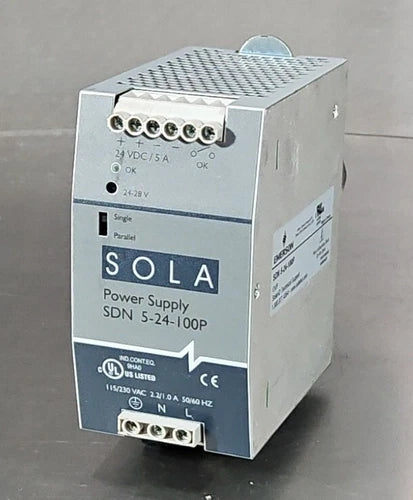 Sola SDN-5-24-100P Switching Power Supply                                  4E-19