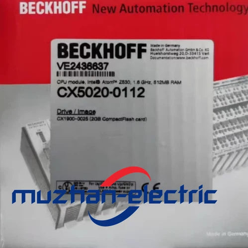 Beckhoff Cpu-Grundmodul CX5020-0112 CPU Base Unit CX5020 Module Hw 6.8 Fastshipp