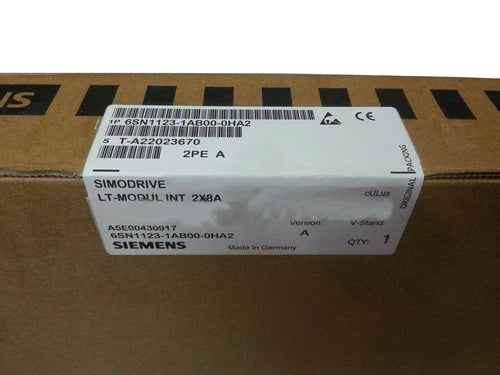 6SN1123-1AB00-0HA2 New SIEMENS SIMODRIVE Power Module 6SN1123-1AB00-0HA2