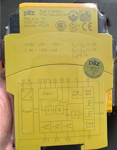 774131 New Sealed PILZ PNOZ e1vp 10/24VDC safety relay 774131