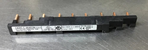 ALLEN BRADLEY  140M-C-W453N /A  COMPACT BUS BAR 600V AC Max. 64A     4C