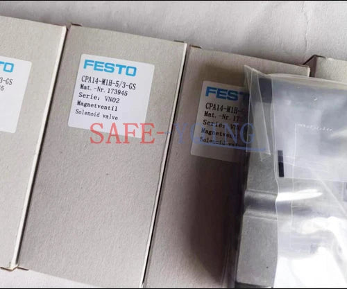 One New FESTO CPA14-M1H-5/3-GS 173945 Solenoid Valve