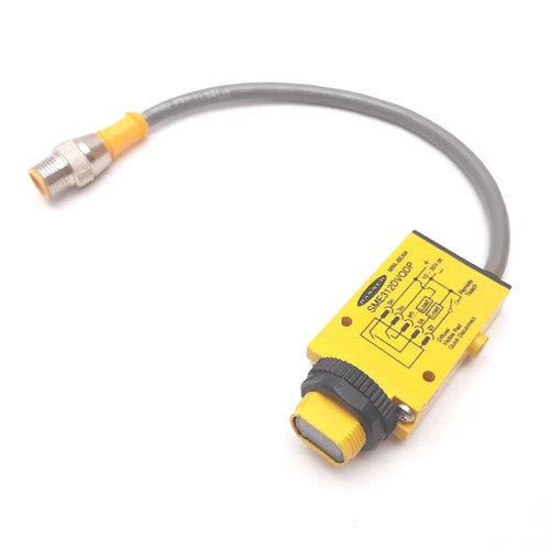 Banner SME312DVQDP Photoelectric Sensor, 1.1m, 10-30VDC, Bipolar NPN/PNP, 5-Pin